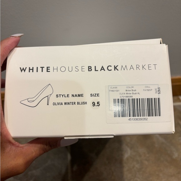 White House Black Market Pink Stiletto Heels - Picture 3 of 3